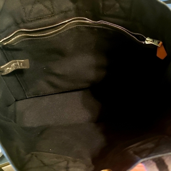 Hermès Herline Fourre Tout PM Gray/Black Tote Bag Small w COA - Picture 8 of 11